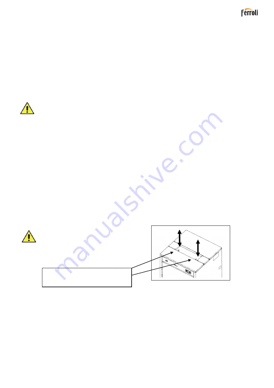 Ferroli NATURFIRE 30 HR Installation, Use And Maintenance Manual Download Page 126