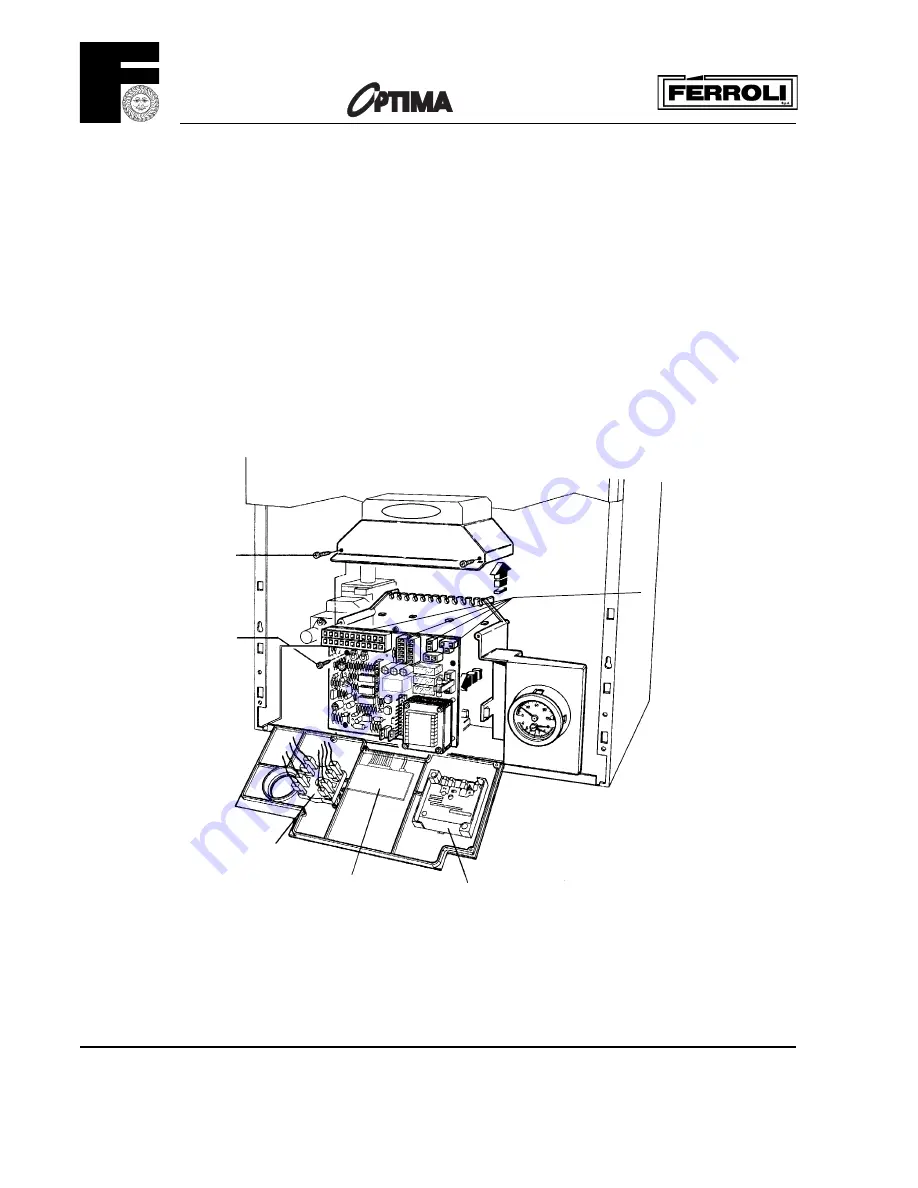 Ferroli optima 2001 VMF7 Installation Instructions Manual Download Page 32