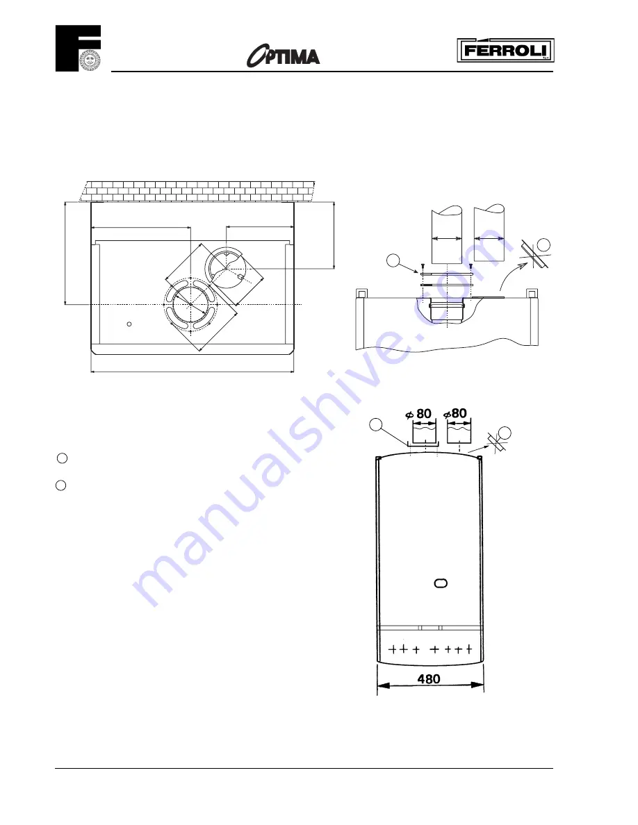 Ferroli optima 601 Installation Instructions Manual Download Page 28