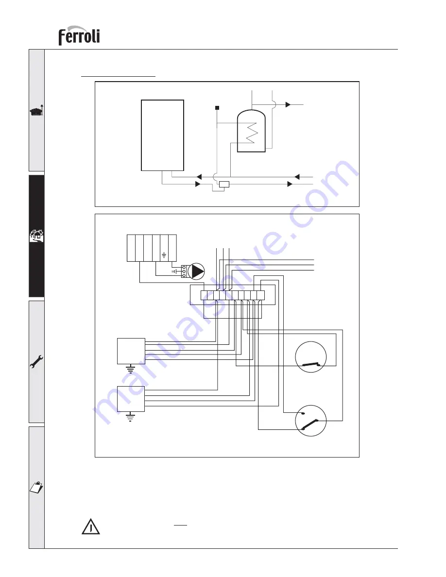 Ferroli OPTIMAX HE PLUS 18 S Instructions For Use, Installation And Maintenance Download Page 16