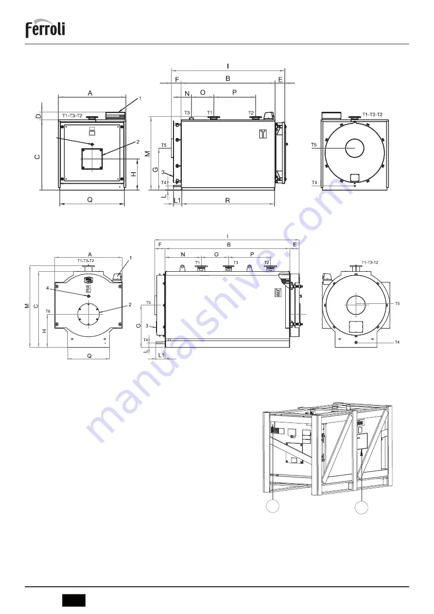 Ferroli OQCNOOXA Instruction For Use, Installation And Assembly Download Page 6