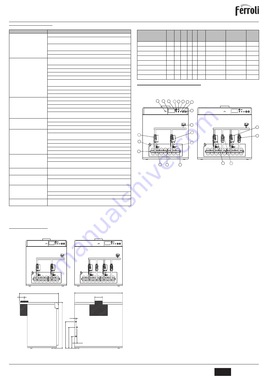 Ferroli PEGASUS 119 LN 2S Instructions For Use, Installation And Maintenance Download Page 7