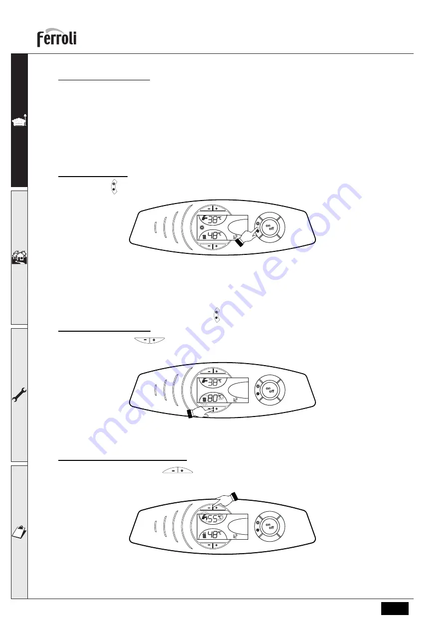 Ferroli PEGASUS D Ki 100 Instructions For Use Manual Download Page 32