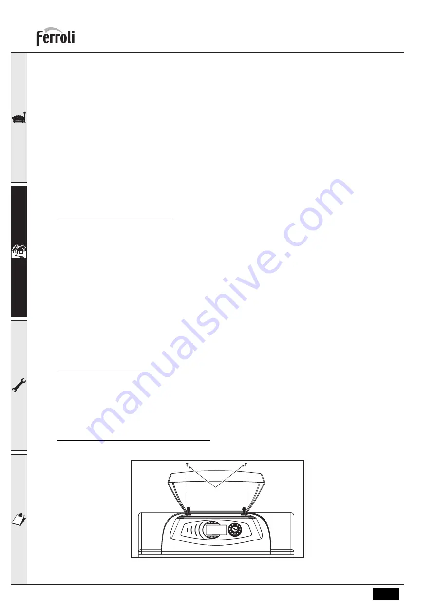 Ferroli PEGASUS D Ki 100 Instructions For Use Manual Download Page 112