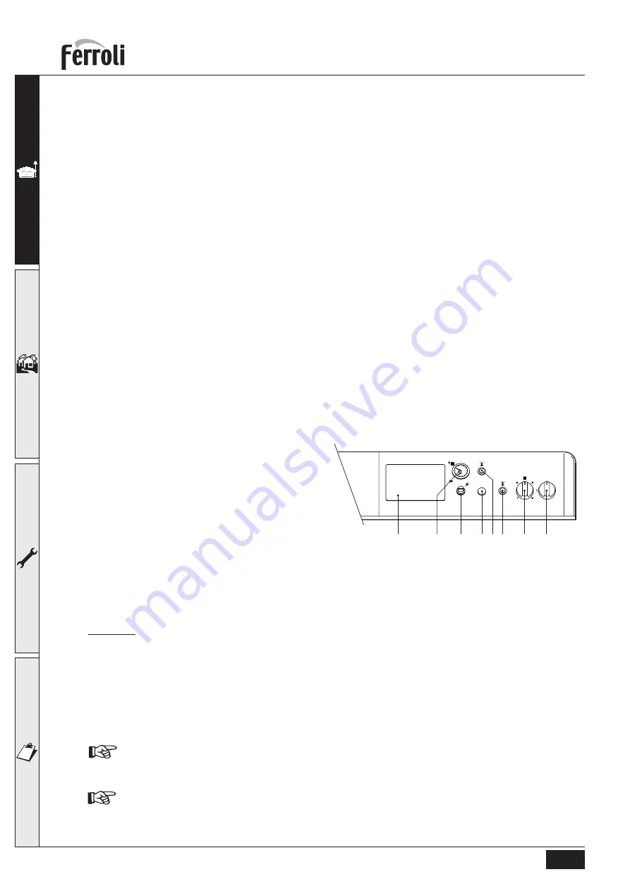 Ferroli PEGASUS LN 2S Series Operating, Installation And Maintenance Manual Download Page 50