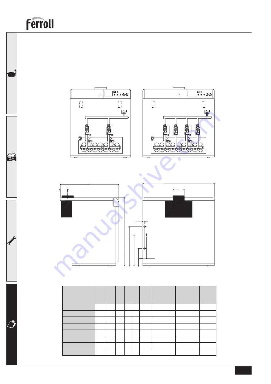 Ferroli PEGASUS LN 2S Series Operating, Installation And Maintenance Manual Download Page 64