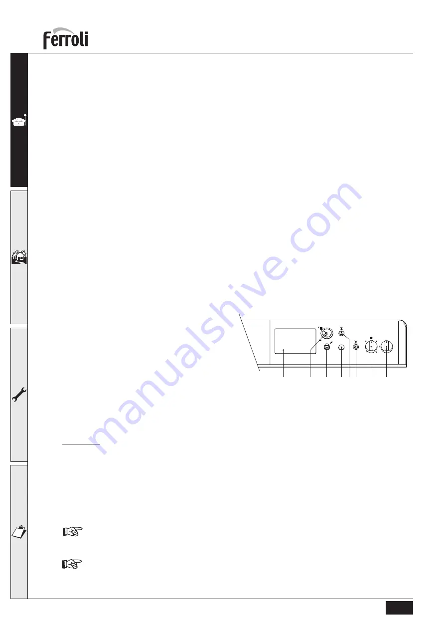 Ferroli PEGASUS LN 2S Series Operating, Installation And Maintenance Manual Download Page 96