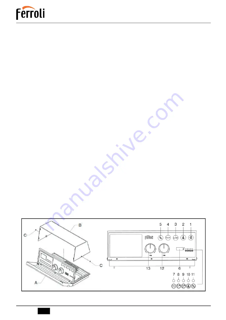 Ferroli PREXTHERM RSW 720N-1060N Скачать руководство пользователя страница 12