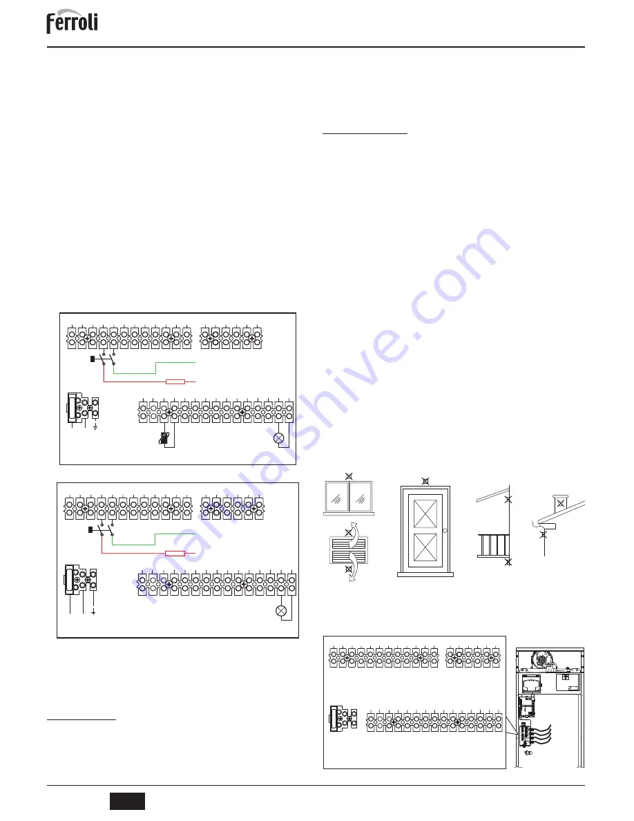 Ferroli quadrifoglio Instructions For Use, Installation And Maintenance Download Page 25