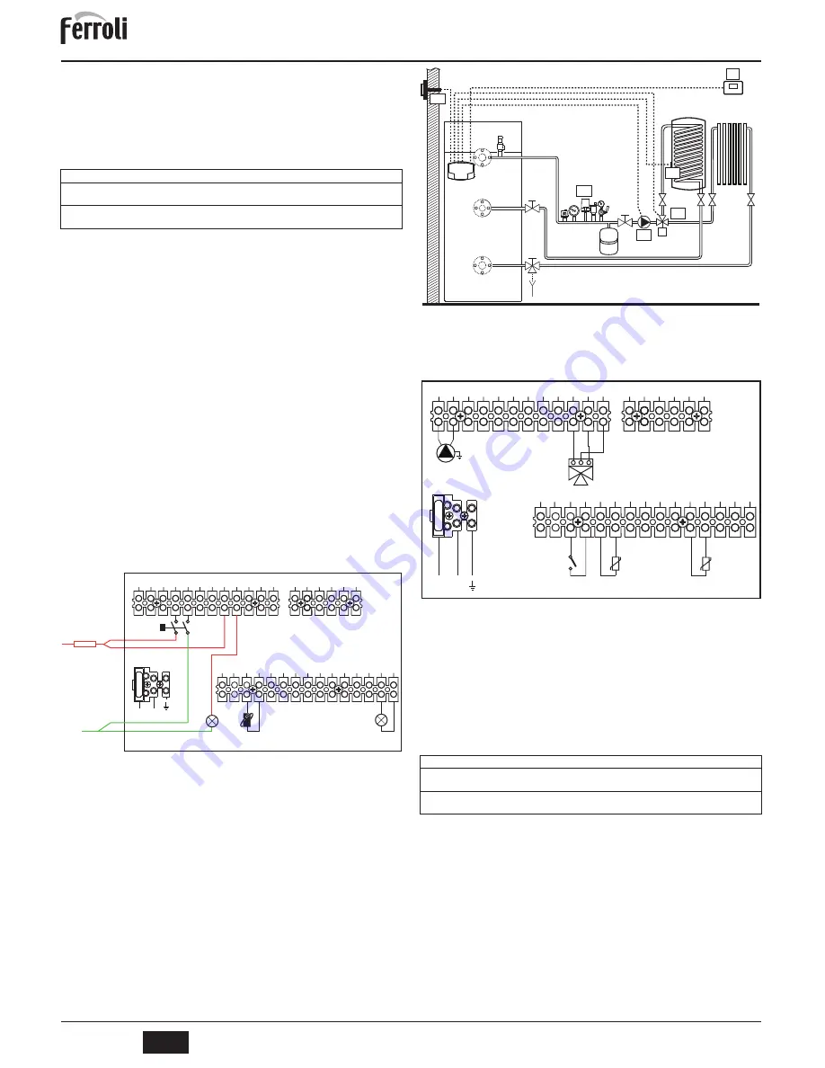 Ferroli quadrifoglio Instructions For Use, Installation And Maintenance Download Page 38