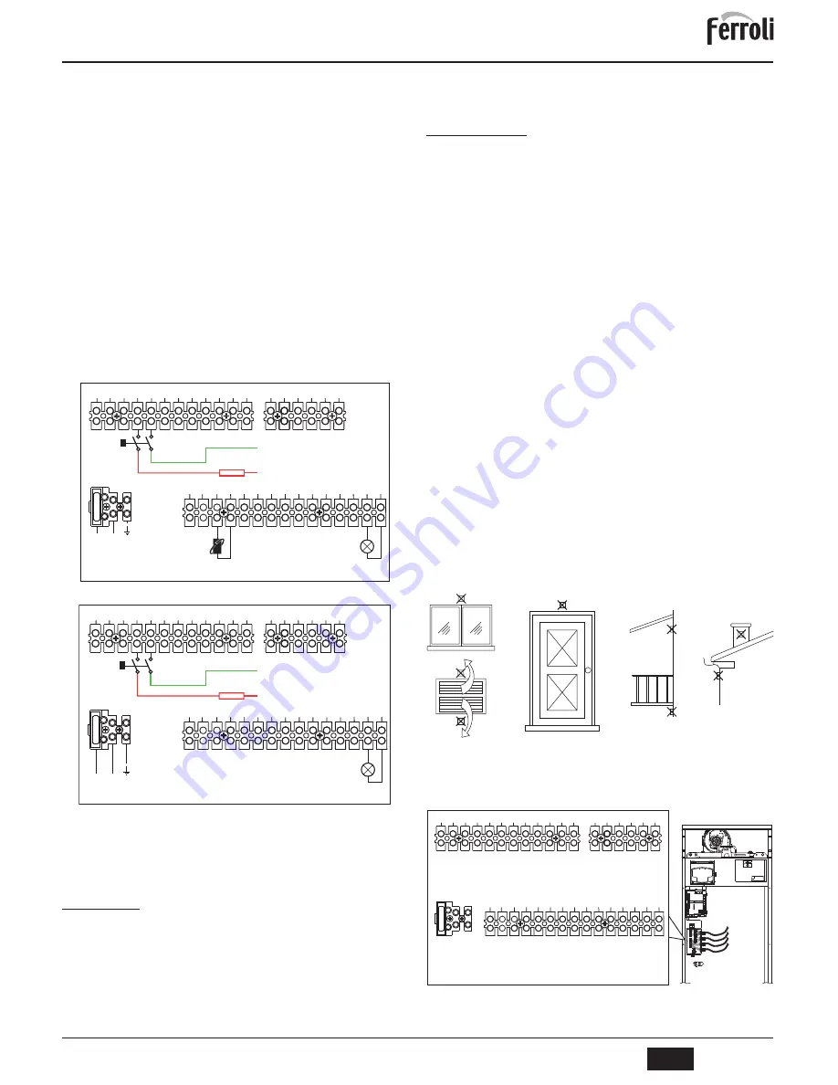 Ferroli quadrifoglio Instructions For Use, Installation And Maintenance Download Page 41