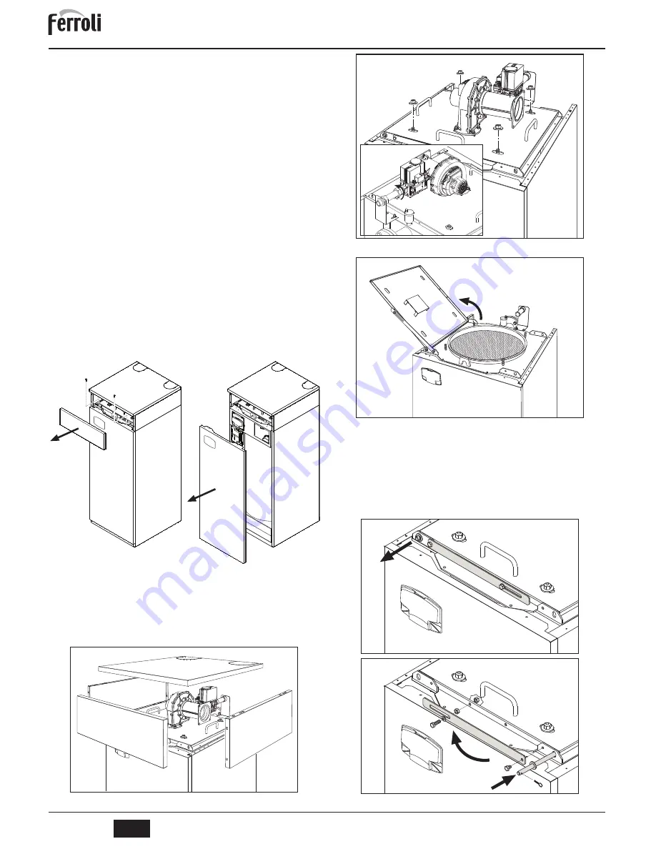 Ferroli quadrifoglio Instructions For Use, Installation And Maintenance Download Page 44