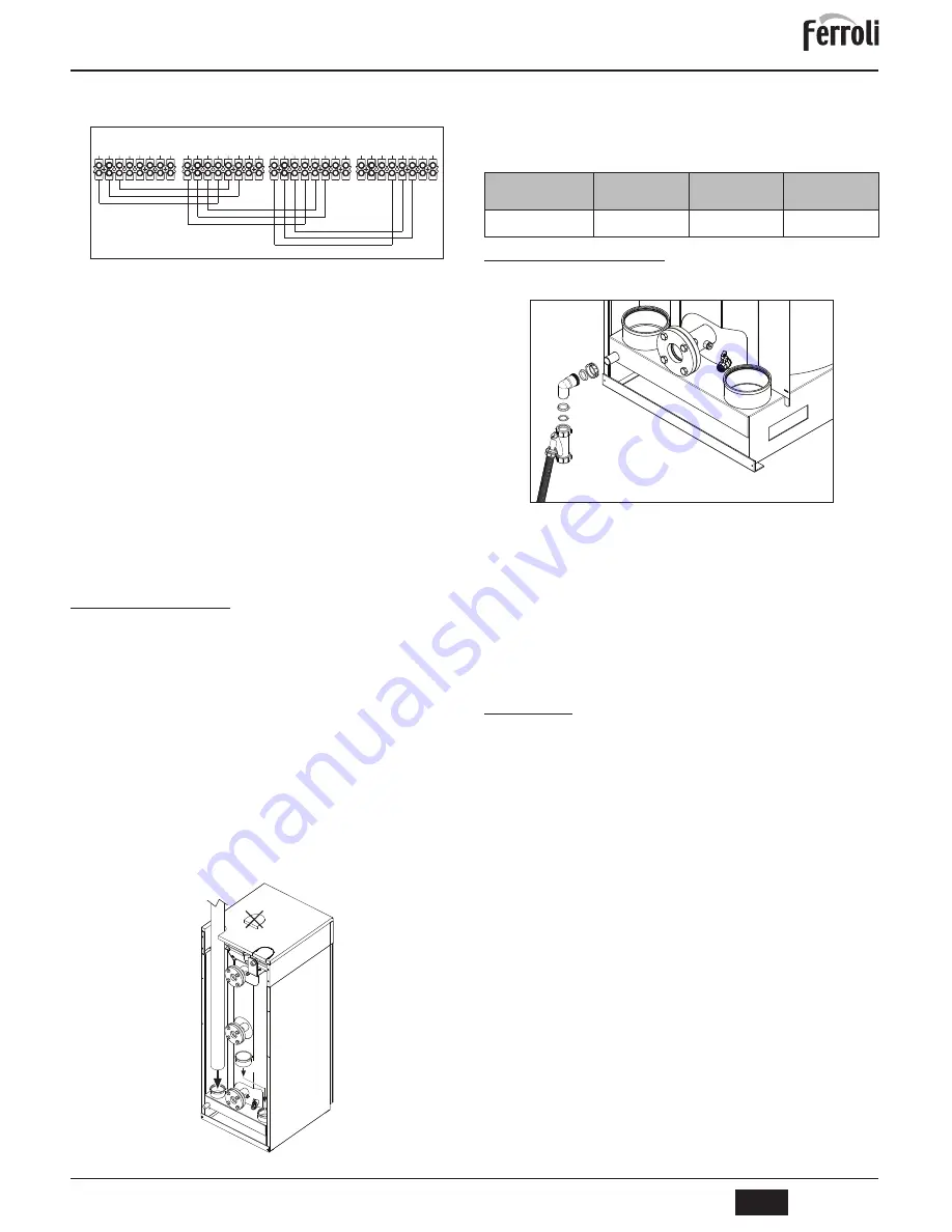 Ferroli quadrifoglio Instructions For Use, Installation And Maintenance Download Page 103