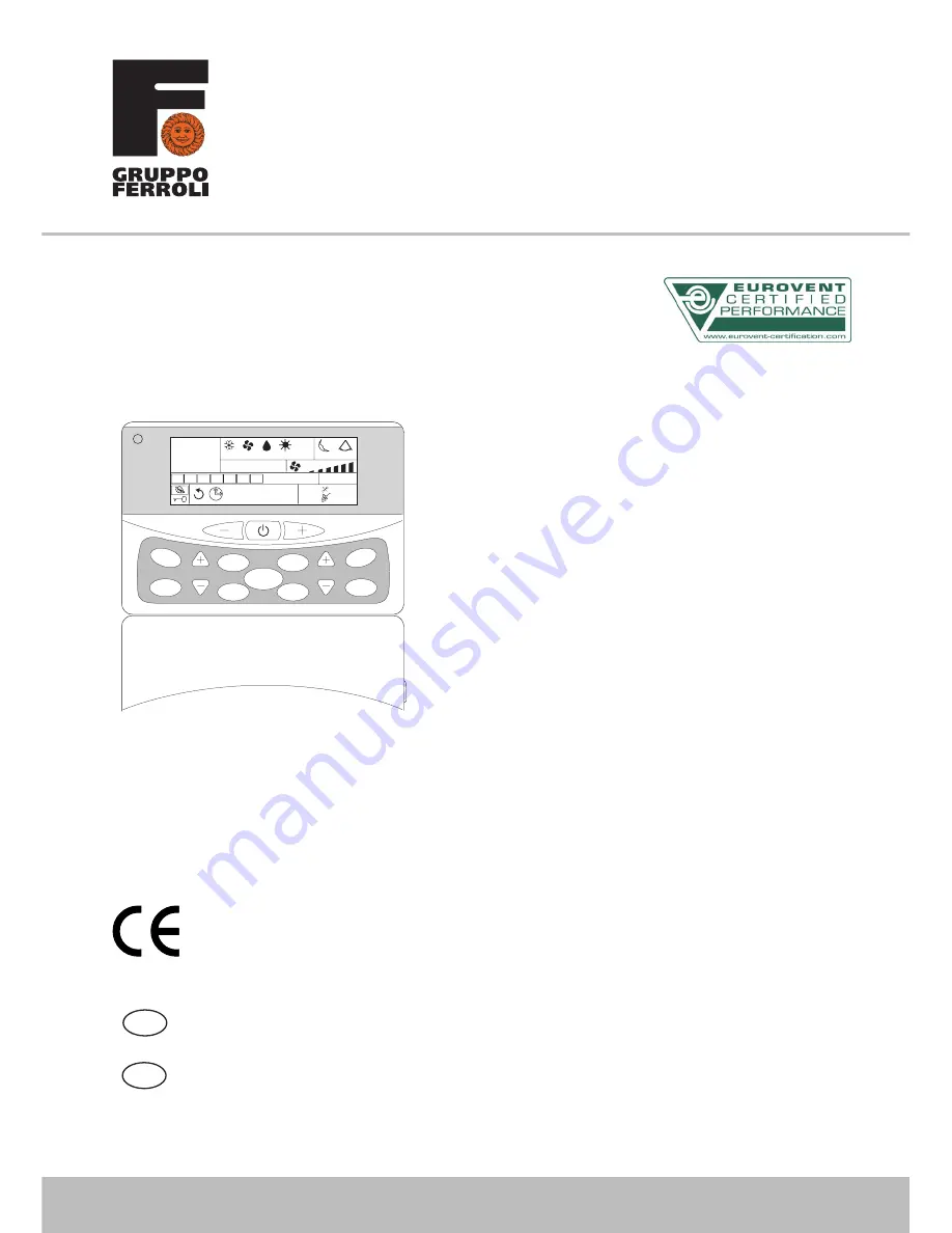 Ferroli Rem W User Manual Download Page 1