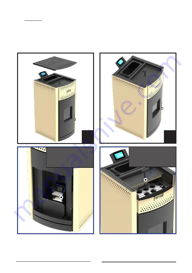 Ferroli SALERNO PELLET Assembly And Exploitation Manual Download Page 7