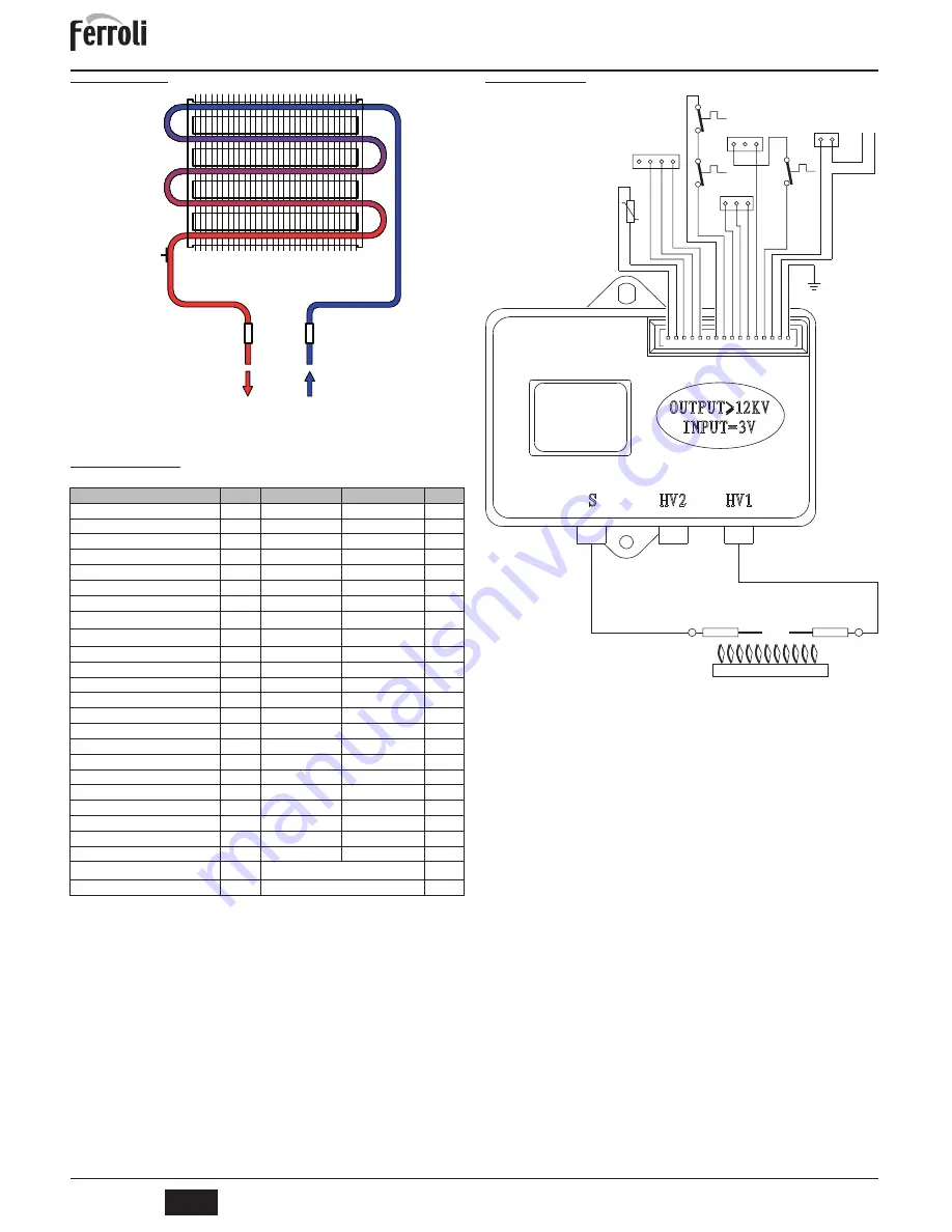 Ferroli SKY C B Instructions For Use, Installation And Maintenance Download Page 6