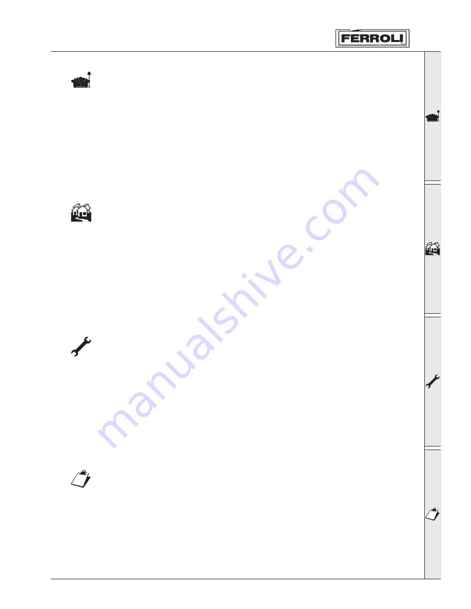 Ferroli SYS 10-23 Installation, Maintenance And User Instructions Download Page 3