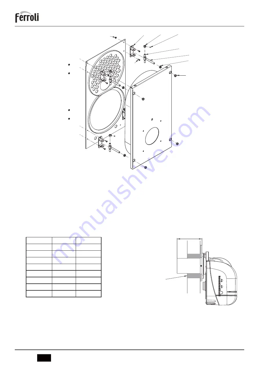 Ferroli TP3 LN 1060 Скачать руководство пользователя страница 52