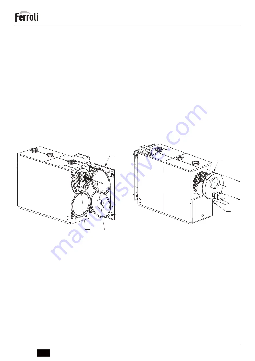 Ferroli TP3 LN 1060 Instruction For Use, Installation And Assembly Download Page 56