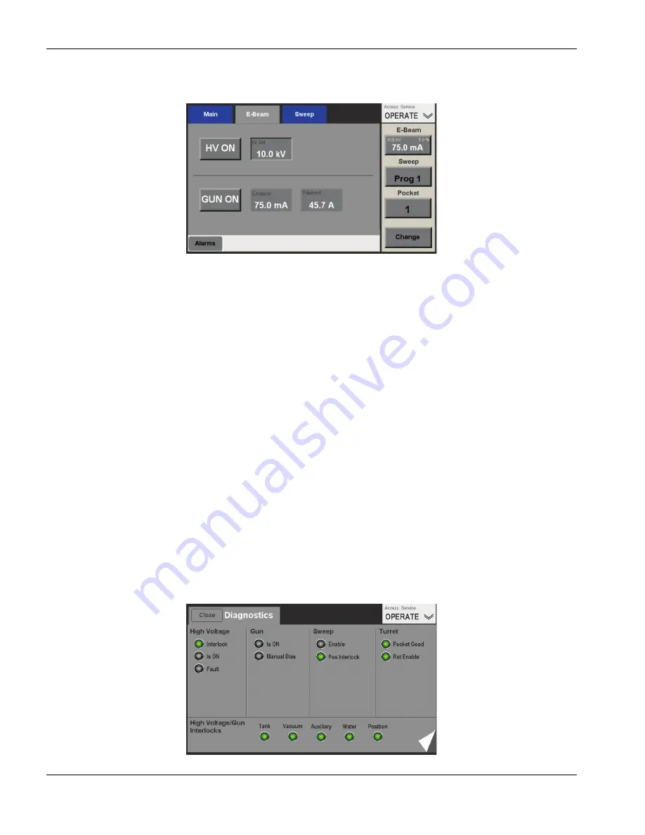 ferrotec Temescal CV-12SLX User Manual Download Page 42