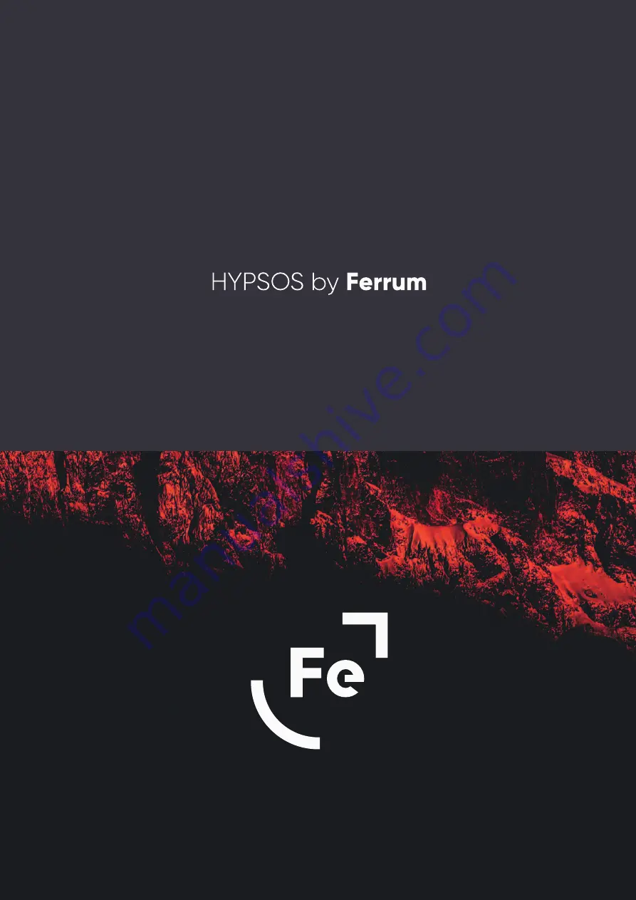 ferrum HYPSOS Quick Setup Manual Download Page 1