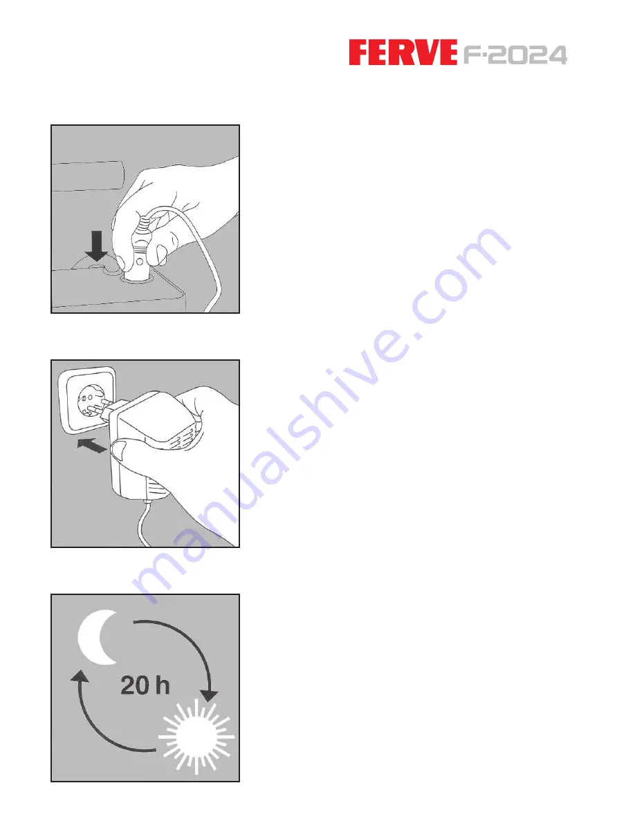 Ferve F-2024 Operating Instructions Manual Download Page 23