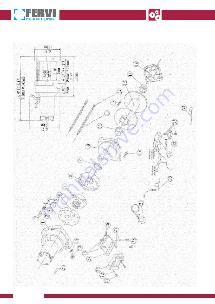 Fervi 0630/2200 Скачать руководство пользователя страница 34