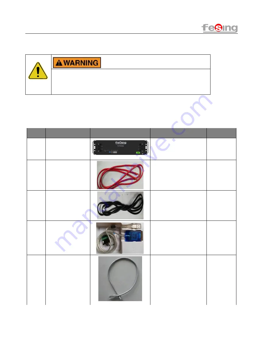 fesing FCIFP48100A Скачать руководство пользователя страница 9