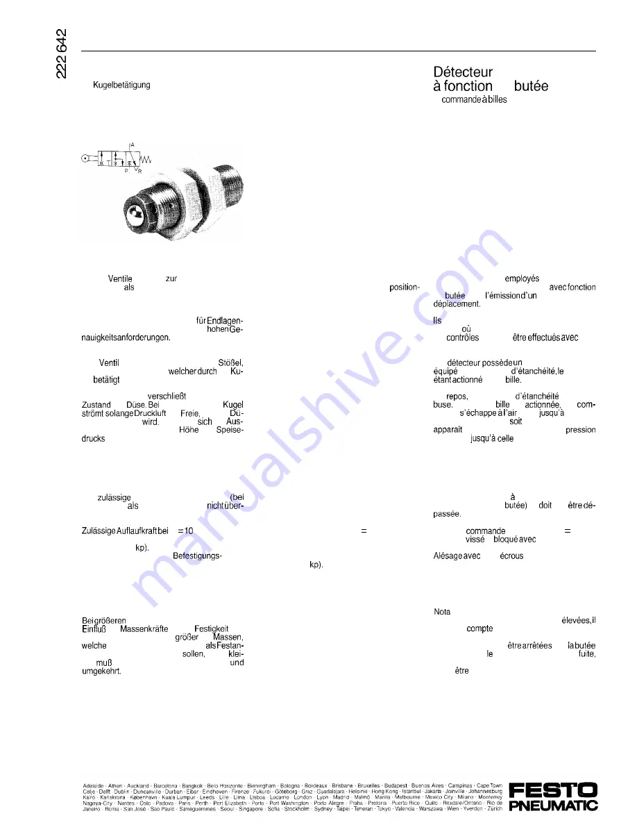 Festo Pneumatic SDK-4-PK-3 Operating Instructions Download Page 1