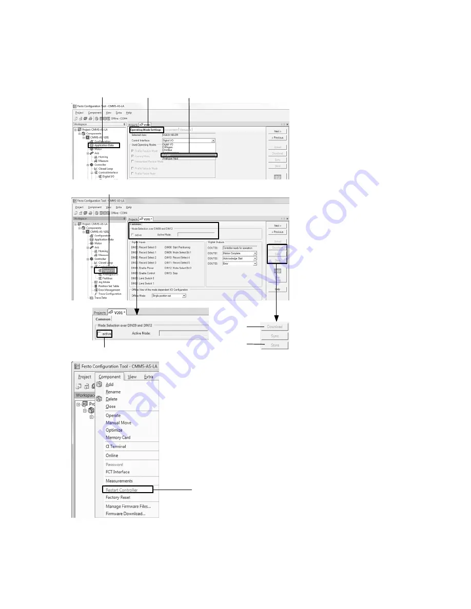 Festo CMMD-AS series Description Download Page 241