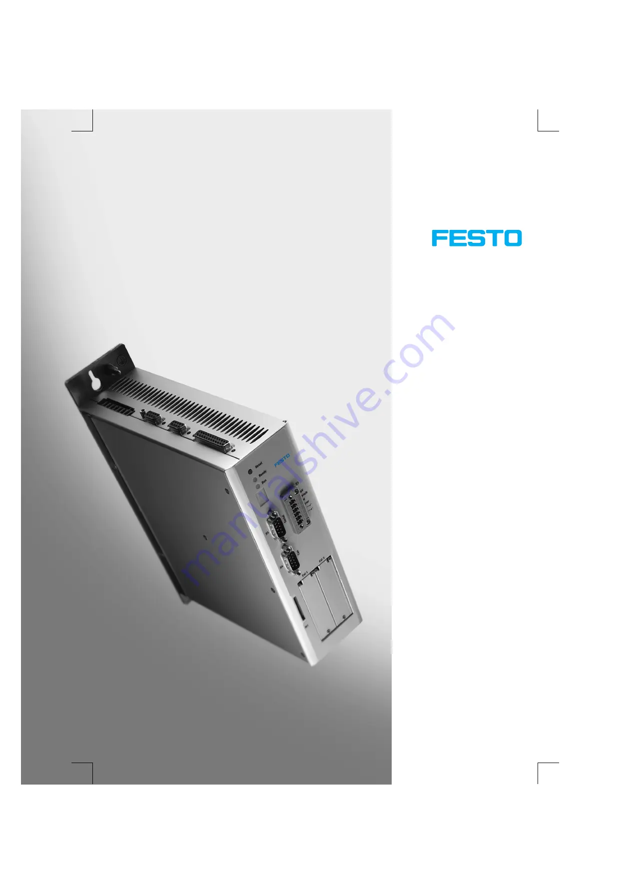 Festo CMMP-AS-C2-3A Mounting And Installation Manual Download Page 1