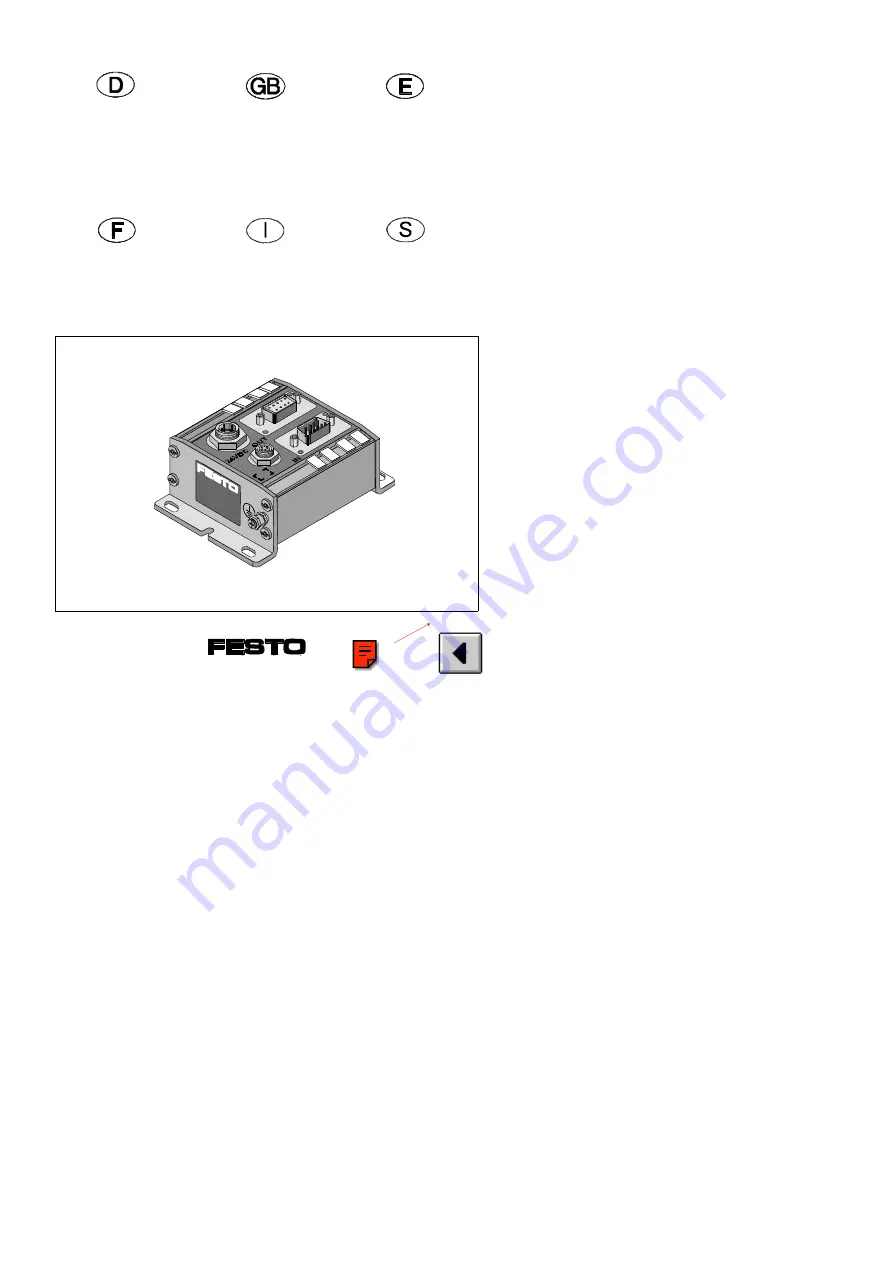 Festo CP-FB-TBOX-SUBD9 Скачать руководство пользователя страница 1