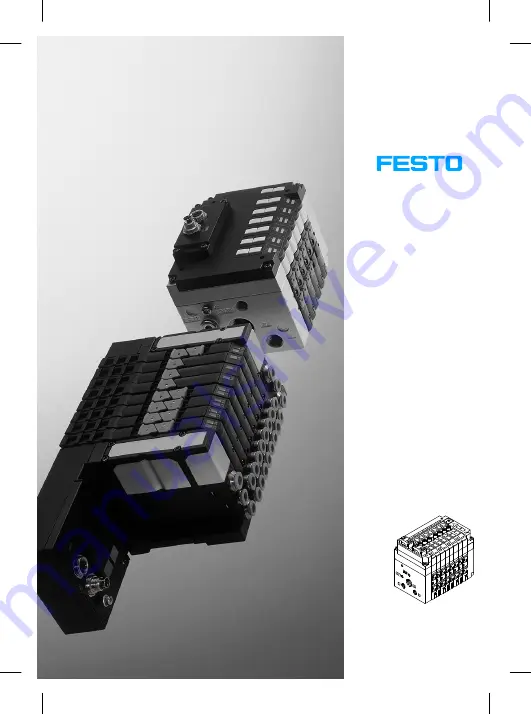 Festo CPV-ASI-8E8A-ZCE Series Скачать руководство пользователя страница 1