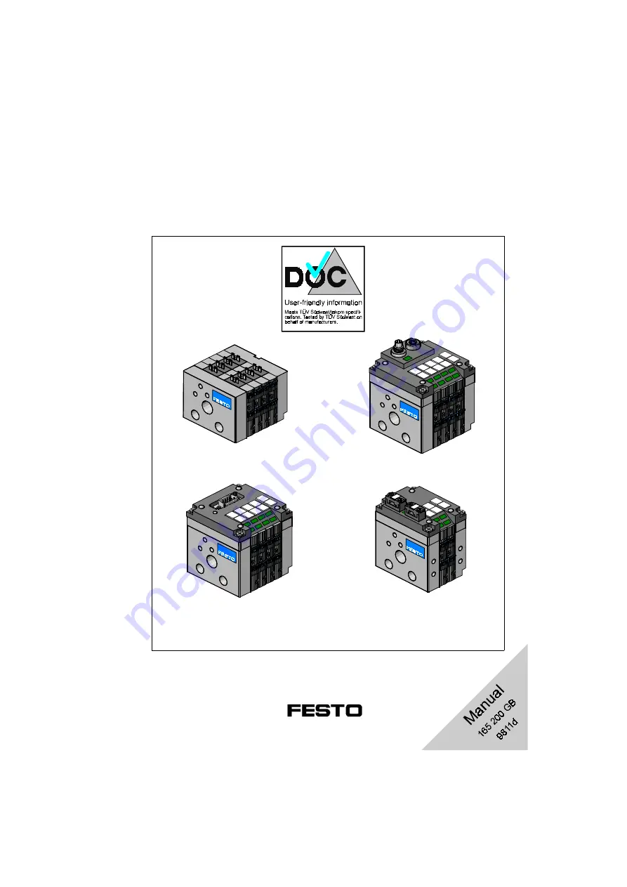 Festo CPV -VI Series Скачать руководство пользователя страница 1