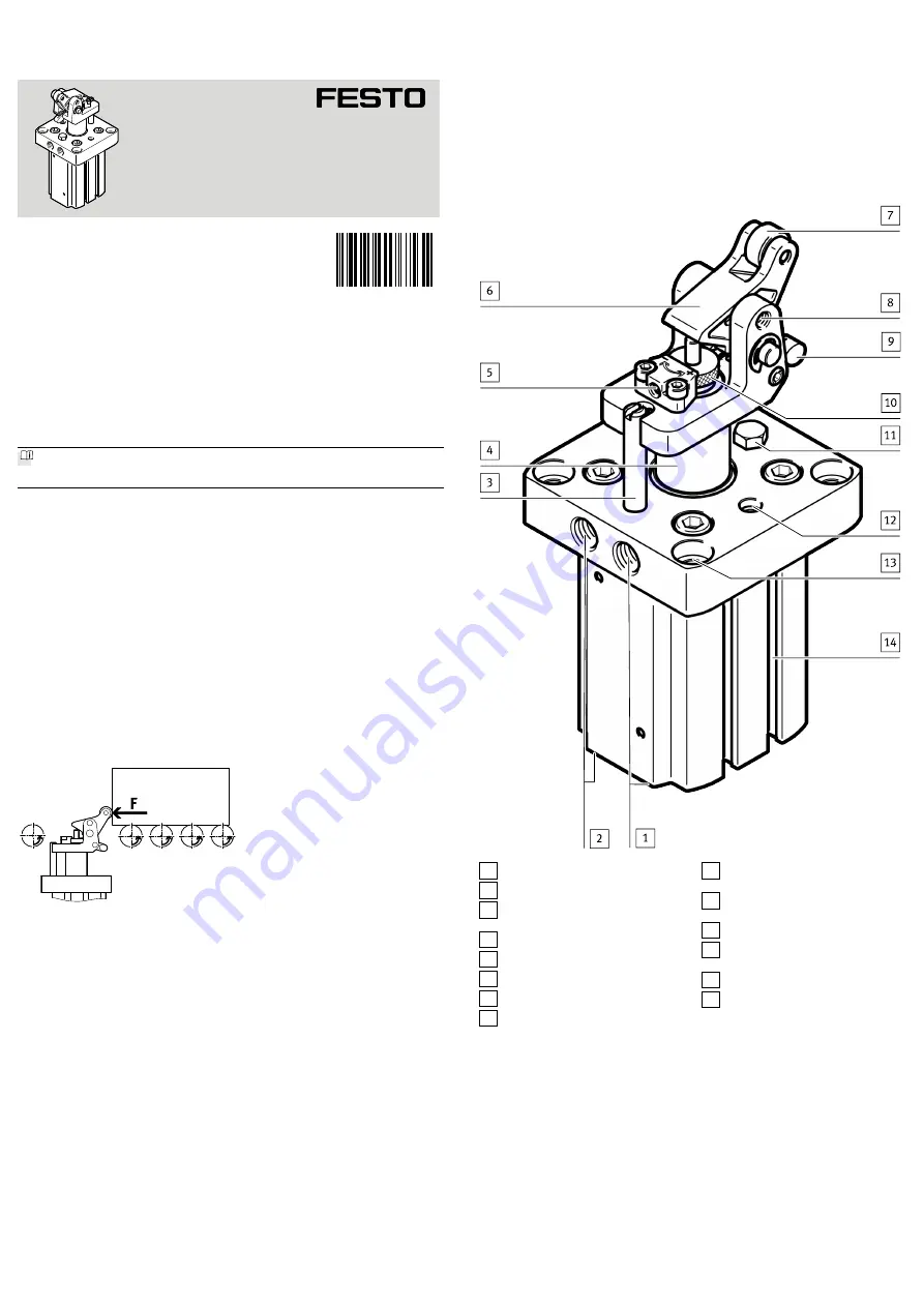 Festo DFST-32 G2 Series Operating Instructions Download Page 1