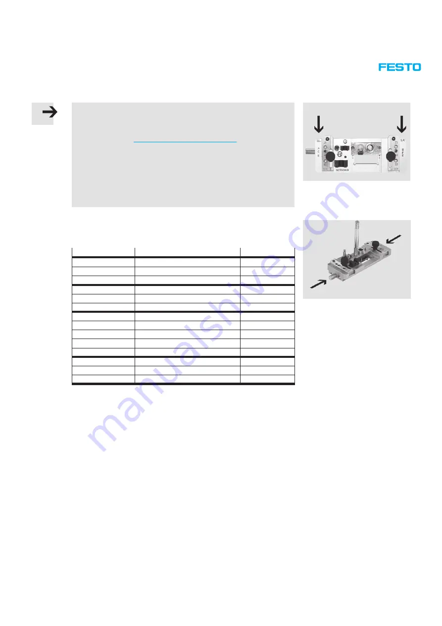 Festo DGE-25 ZR RF Series Repair Instructions Download Page 58