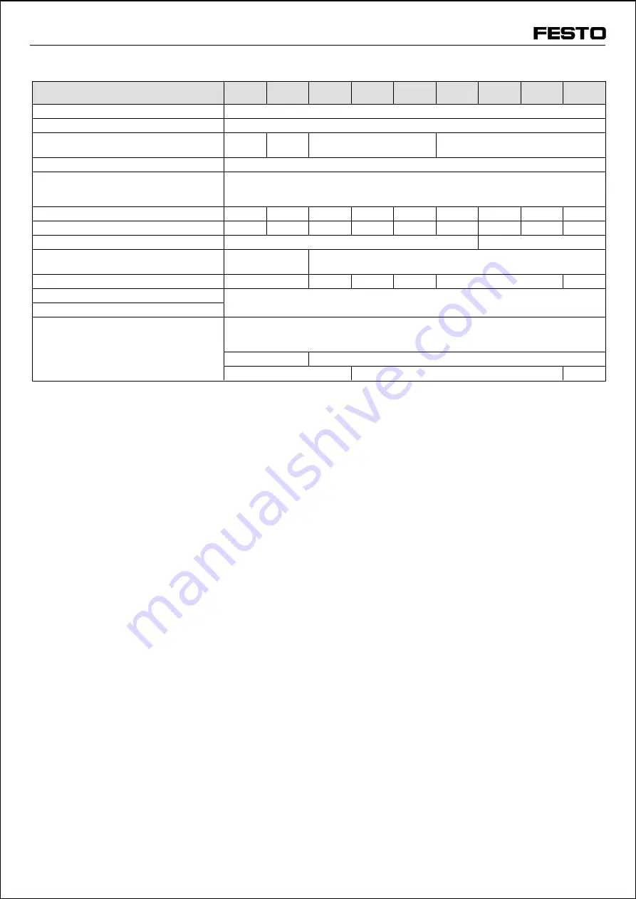 Festo DGP-12-B Operating Instructions Manual Download Page 18