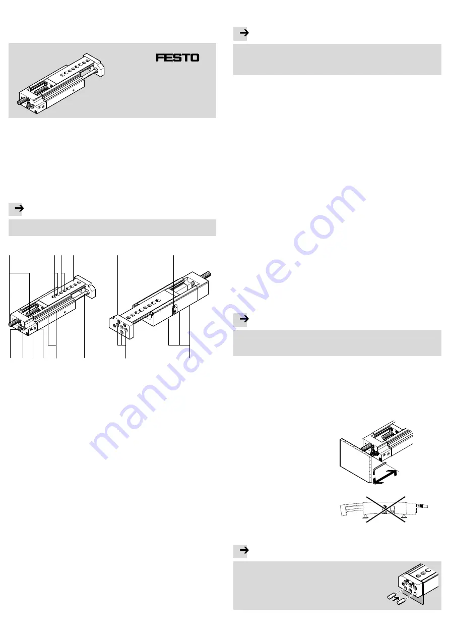 Festo DGSL 10 Series Скачать руководство пользователя страница 9