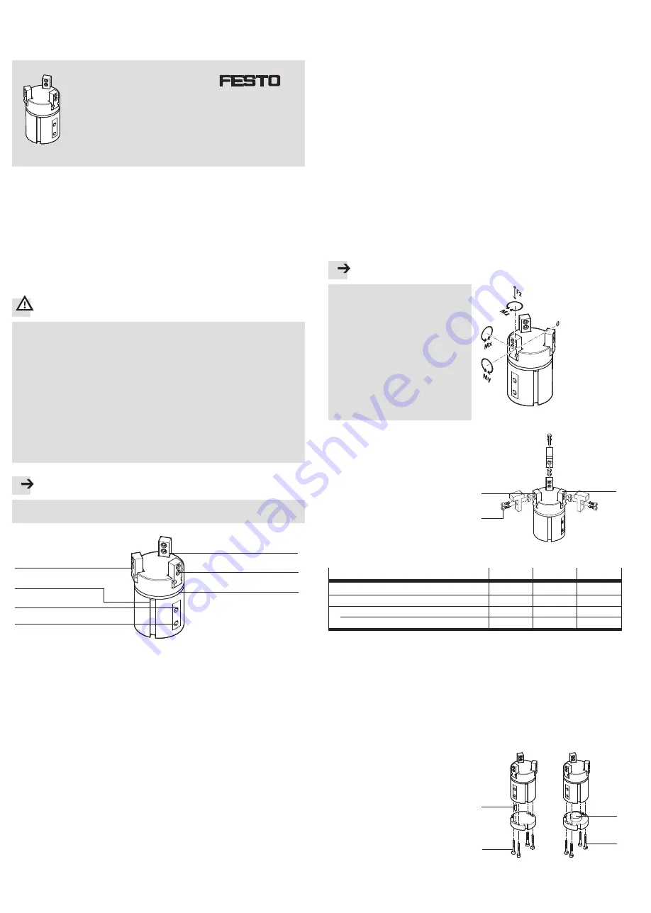 Festo DHDS Operating Instructions Download Page 1