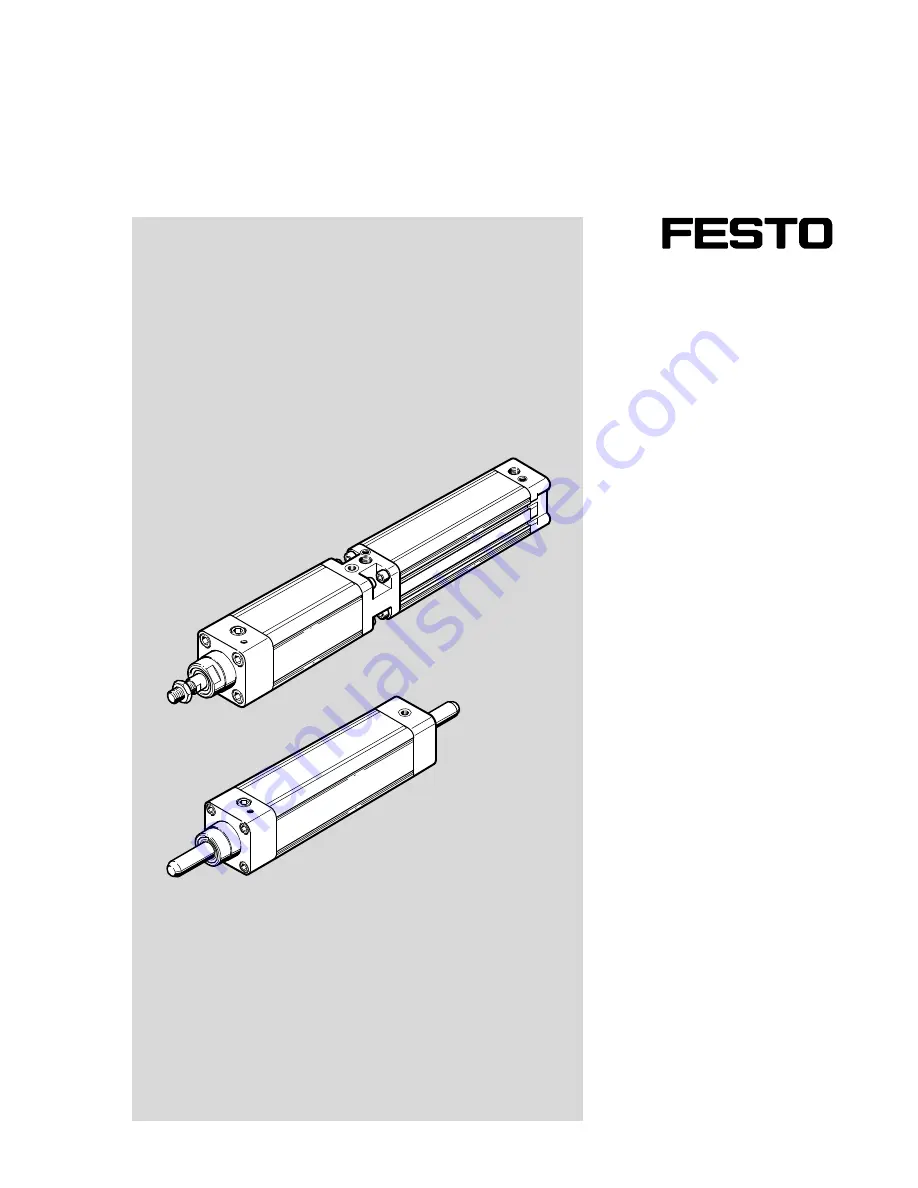 Festo DNCKE Скачать руководство пользователя страница 1