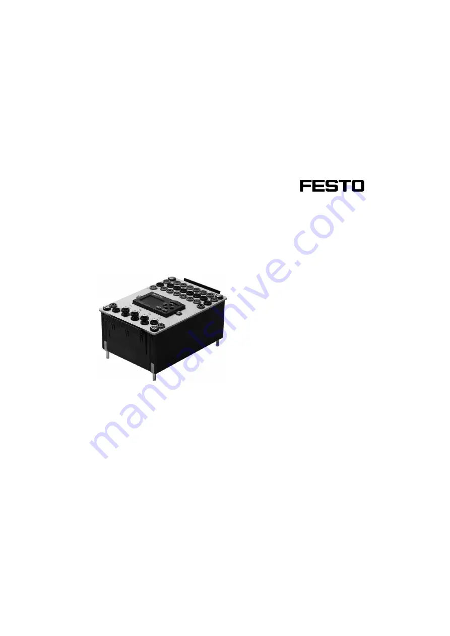 Festo LOGO! EduTrainer TP Operating Instructions Manual Download Page 1