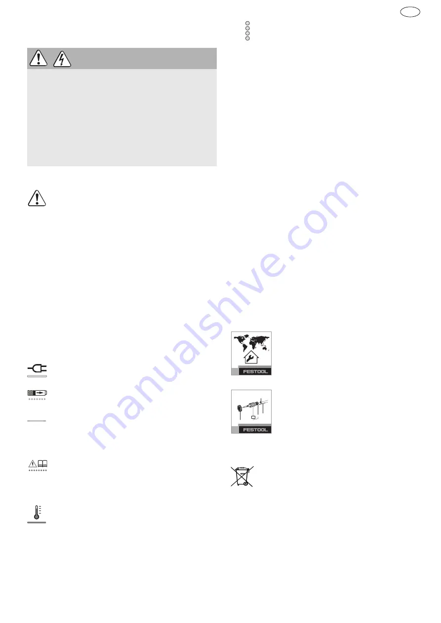 Festool 4014549259481 Original Operating Manual Download Page 13