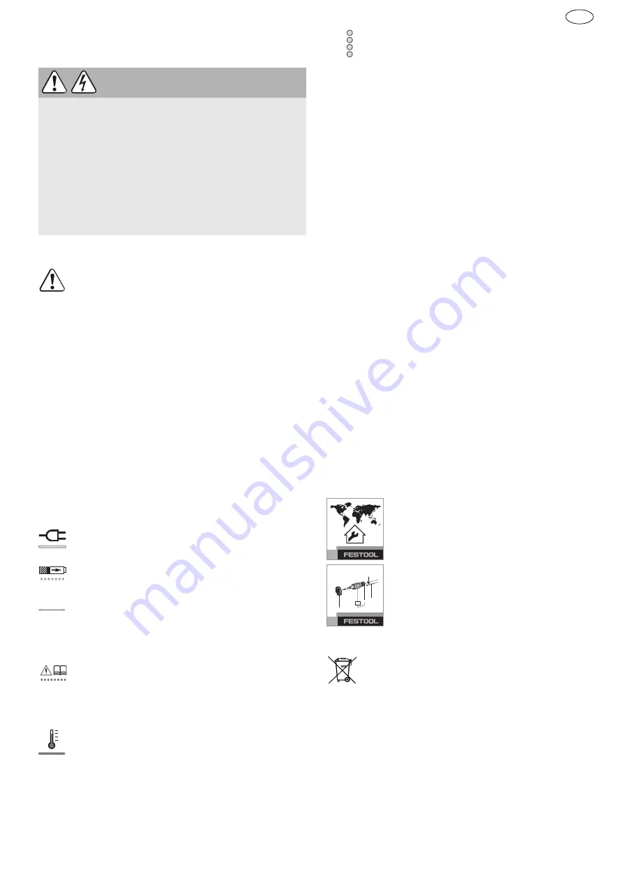 Festool 4014549259481 Original Operating Manual Download Page 37