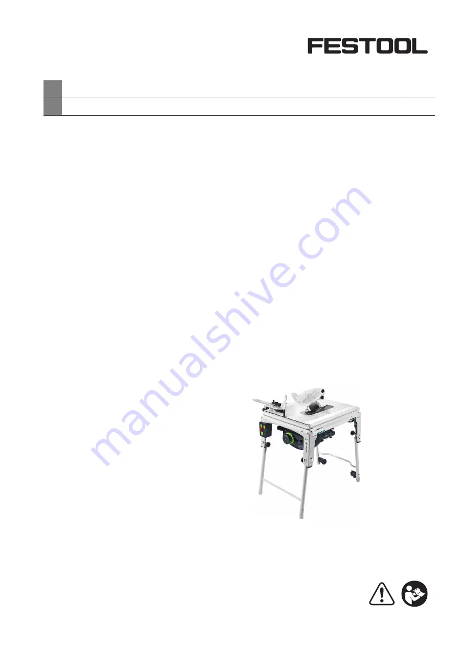 Festool 575788 Original Instructions Manual Download Page 1