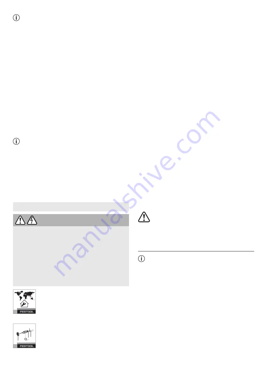 Festool 576847 Original Instructions Manual Download Page 50