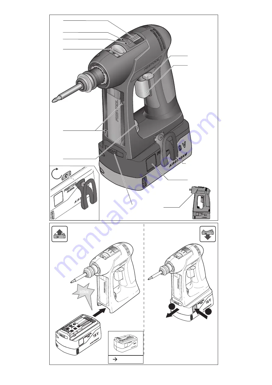 Festool C 18 Li Скачать руководство пользователя страница 3