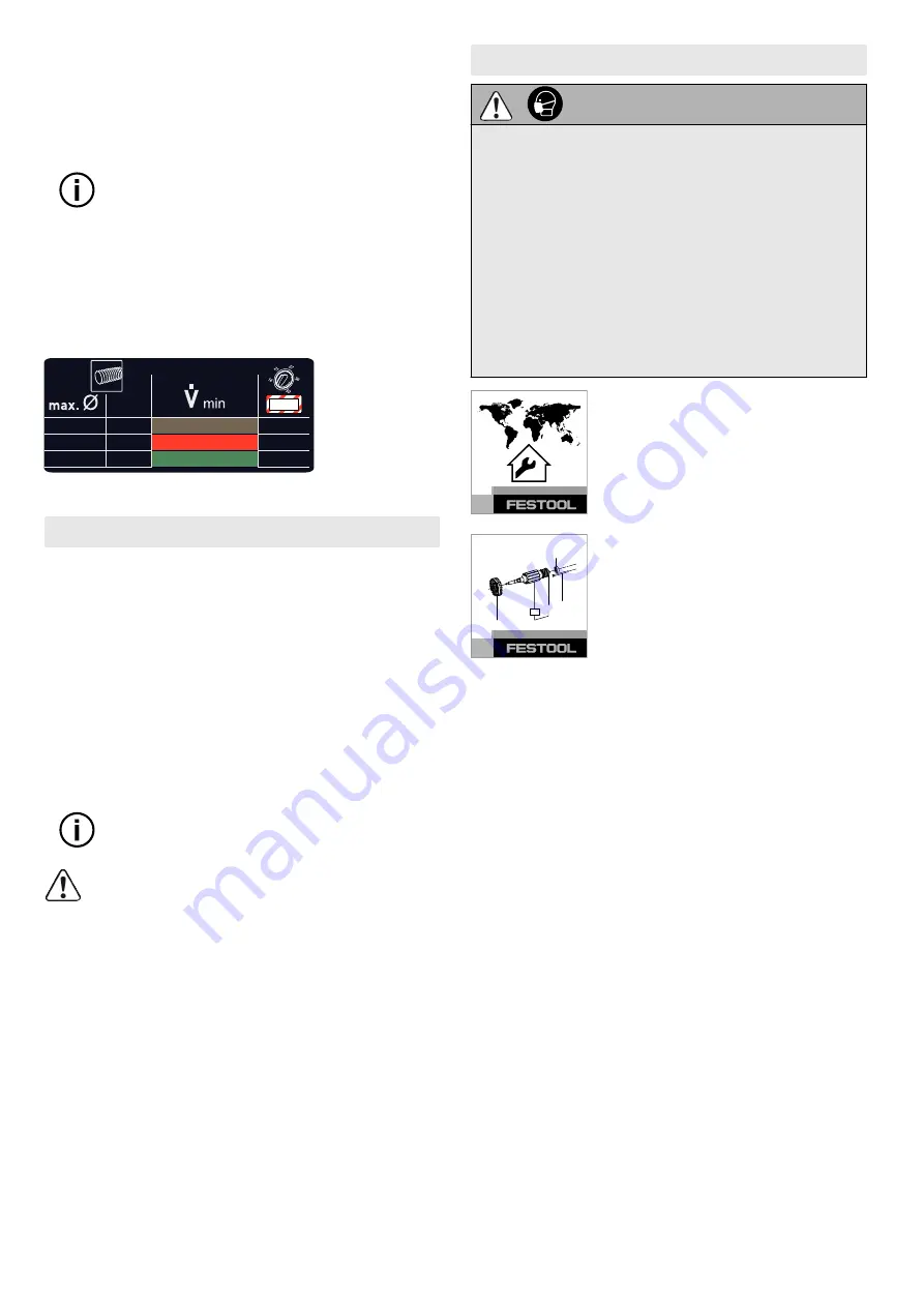 Festool CT-VA Original Operating Instructions Download Page 106