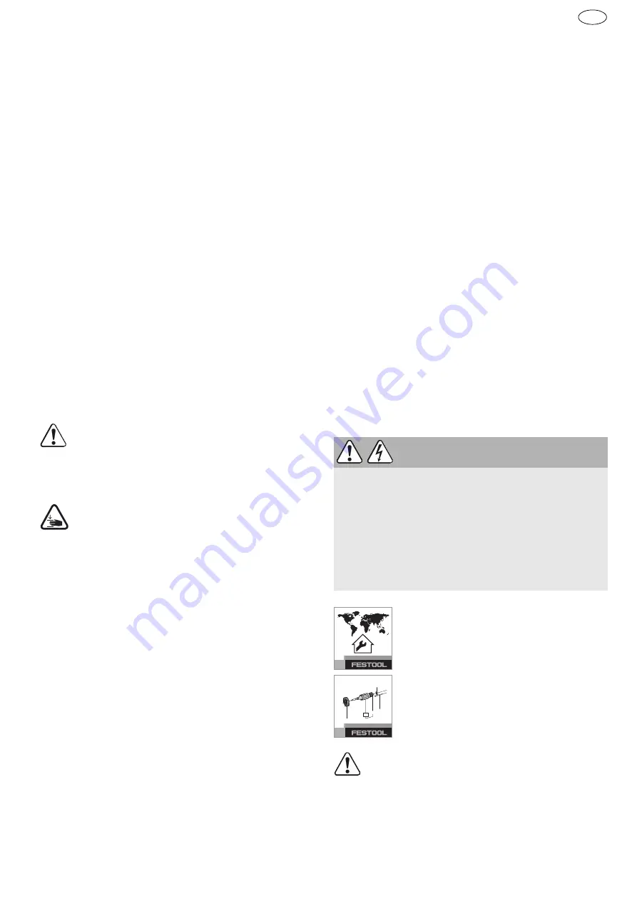 Festool HK 85 EB Operating Manual Download Page 13