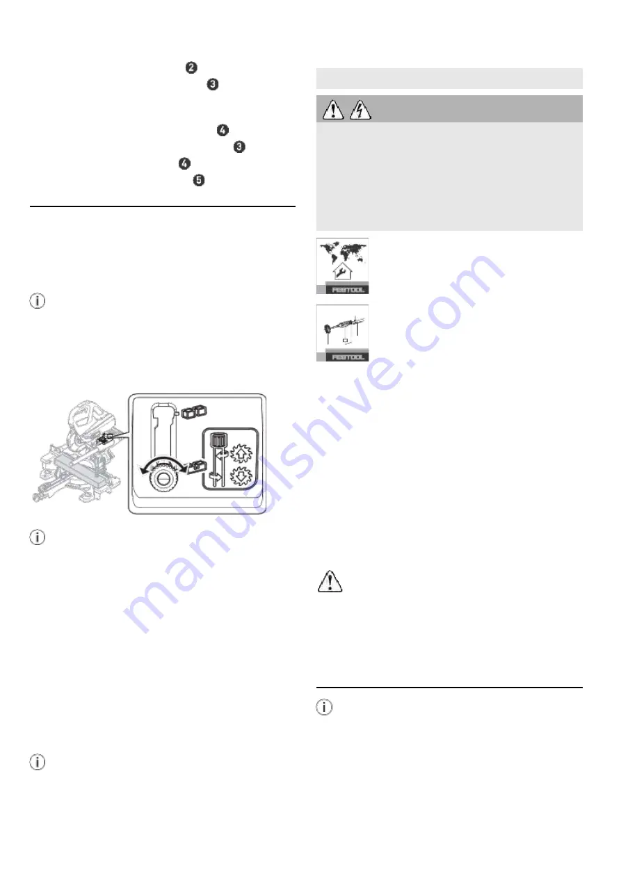 Festool KS 60 E Original Instructions Manual Download Page 104