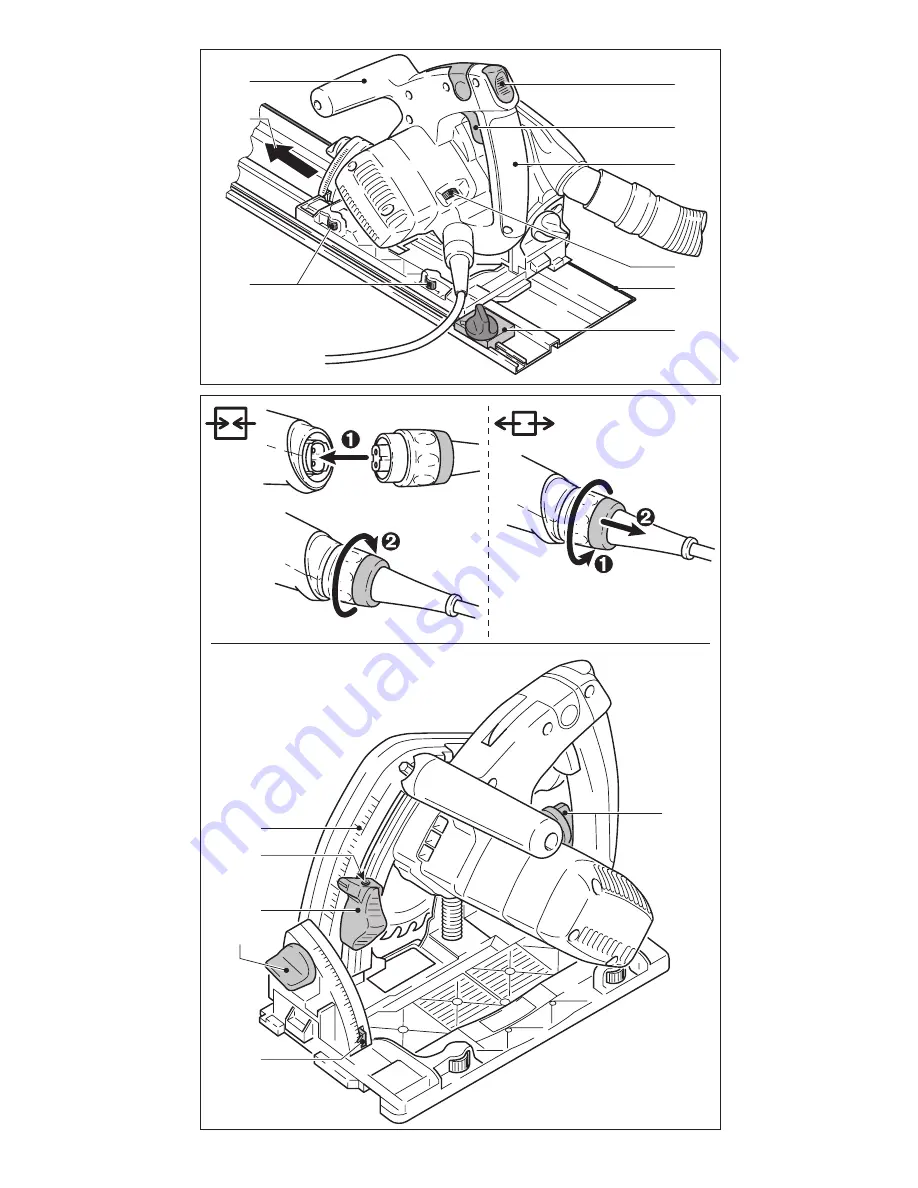 Festool TS 55 EBQ Original Operating Manual/Spare Parts List Download Page 3